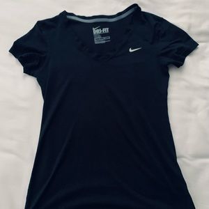 Nike Dri fit v neck workout top
